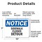 Signmission Sidewalk Closed Detour OSHA Notice Sign, Plastic, 10in W x 7in L, 2PK OS-2PACK-NS-P-710-L-18324 - alternate 7